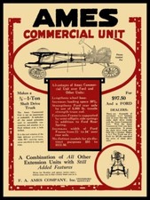 1917 F.A. Ames Co. of Owensboro, Kentucky NEW Sign 24x30