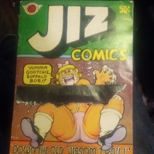 Jiz Comics ,#1 originalSingle Issue Comic Book 50¢ R. Crumb silver Age rare picture