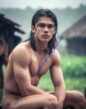 Nude Male Model Handsome Muscular Naked Shirtless Hunk HOT 8x10 Photo Print M906 picture