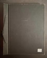 Ca. 1925-35 Scrapbook w/ Ed Quigley cartoons, advertising HC 11.4x9.2 in, 70 pp picture