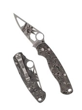 Spyderco Paramilitary 2 Statue of Liberty C81CFSPY27P2 CPM SPY27 Black Dunes CF picture