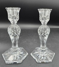 Set of 2 WATERFORD Lead Crystal 8