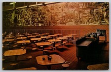 San Quentin California Prison Inmate Dining Room Mural Postcard PC299 picture