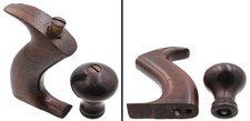Orig. Rosewood Handle and Knob for Steers Patent No. 404 Plane - mjdtoolparts picture