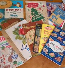Lot Of 12 Vintage &Antique Cook Booklets Spry, Wise, Grandma's Molasses, etc. picture