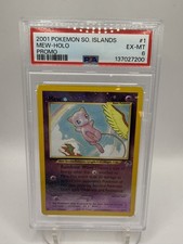 Mew 46/040 Southern Islands Reverse Holo PSA 6 picture