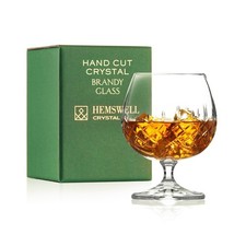 Hemswell Crystal Brandy Snifter Cognac Glass - European Crystal Small Balloon picture