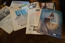 Massive Curated Computer History Advertising Collection 1970s - 1980s. picture