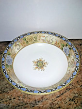 Antique Nippon (1891-1921) Porcelain China Handpainted Bowl with Gold Gilt picture