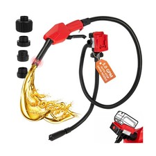 Cordless 5.0GPM Gas Pump with Auto‑Stop& Hand Nozzle, Compatible with DeWalt 20 picture