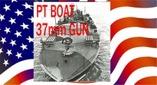 37mm TORPEDO BOAT US WW2 CD ALSO AIRCRAFT P39 GUN SHELL CANNON & SOVIET USE TOO picture