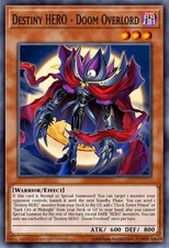 BETB-EN022 Destiny HERO - Doom Overlord Ultra Rare YuGiOh 1st Ed Preoder picture