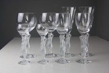 Vintage Bayel Bacchante Frosted Stem Glassware Sold Separately picture