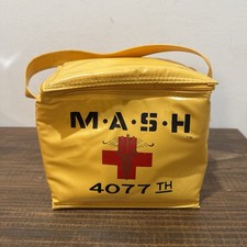 Vintage 1981 M*A*S*H 4077 Soft Sided Cooler Lunchbox MASH TV Show Collectible picture