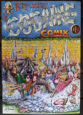 VTG R. Crumb Cocaine Comix #2 Last Gasp Underground Comix Comic Book VF+ HTF picture