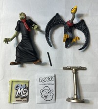 Vintage Popeye Action Figure Mezco 2001 Sea Hag Complete Vulture Accessories picture