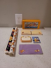 Misc Vintage Garfield Lot 90s 00s Sticky Notes Magic Cover Rolls Checkbook Covr picture