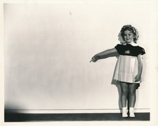 Shirley Temple 8x10 Photo - Vintage Blank Back  S18-18 picture