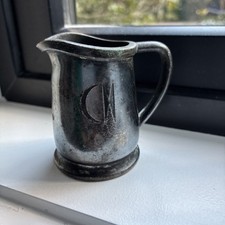 Vintage Caribe Hilton International Silver Silverplate Hotel Creamer CH Engraved picture