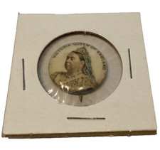 Antique Victoria Queen of England Pin Whitehead and Hoag Co. picture