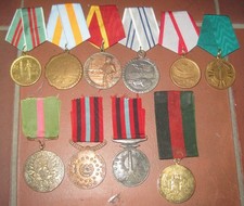 Vintage Afghanistan DRA COMMUNIST ROYALIST REPUBLICAN TALIBAN Era Medal Lot picture