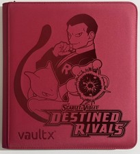 Pokémon Destined Rivals VaultX 12Pocket Binder - 480 Slots picture