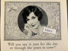 1927 Elgin Watch: Just For the Day or Through the Years Vintage Print Ad picture