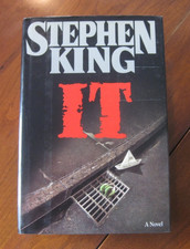 IT by Stephen King -  1st/1st 1986 HCDJ - NF picture