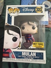 Funko Pop Vinyl: Disney Mulan (Diamond Glitter) Hot Topic (Exclusive) #323 picture