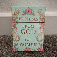 Promises From God for Women 101 Blessings Christian Message Card Deck Boxed picture