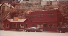1980s Dutch Kitchen Sandwich Shop Coors Sign Cadillac Street Scene Americana picture