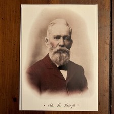 Victorian Greetings Christmas Card Mr. Kris Kringle picture