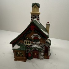 Holiday Time Christmas Villages Collectible Redwood Bakery picture