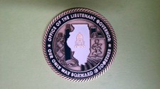 CHALLENGE COIN OFFICE OF THE LIEUTENANT GOVERNOR STATE OF ILLINOIS picture