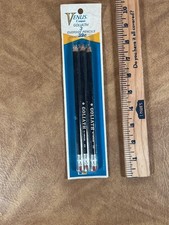 Three Vintage Oversize Goliath by Venus Pencils # 89 NEW Sealed NOS picture