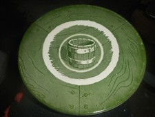 Colonial Homestead by Royal Green sauce Bowl 5 7/8 inch Water Barrell 1950  picture