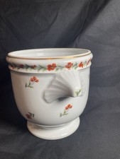Tiffany & Co Limoges Poppies Porcelain Two Handled Cachepot Planter France 6