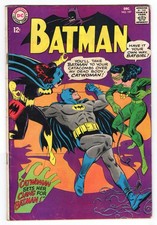 Batman 197 1967 DC Comics VG+ 4.5 4th App SA Catwoman 5th App Batgirl Robin picture