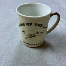 Vintage Travis AFB 60th Air Base Group USAF California Military Coffee Mug picture