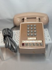 Western Electric 2565 HKM, Beige , 1A2 Multi-Line, 6 Button Telephone, Tested picture
