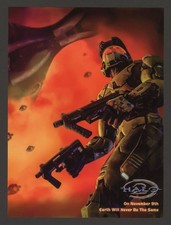 Halo 2 PC Xbox 2004 Full Page Promo Ad Art Print Poster Glossy (B) picture