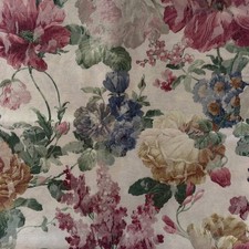 Vintage 1970’s Silk Blend Drapery/ Upholstery Fabric,2 Pieces ,78” X 88” Total picture