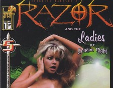 Razor & Ladies of London Night 1 1997 Hot Edition Photo & Topless Variants picture