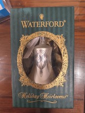 Beautiful Vintage Waterford Crystal Heirloom Lismore Bell Ornament picture