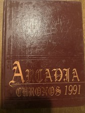 1991 Arcadia High School Chronos Yearbook Greece Rochester NY Vintage Alumni picture