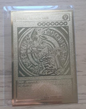 YuGiOh - Dark Magician - Golden Metal Card picture