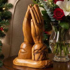 Wooden Praying Hands Statue ( Small) 5.3