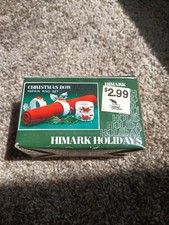 VTG Porcelain Christmas Napkins Rings Set of 4 Holly 2