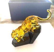 Swarovski Soulmates Panther Lime Crystal 1142792 Ltd Edition #145 of 888 picture