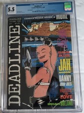 Deadline 1 UK 1st tank girl Cgc 5.5 Comic  picture